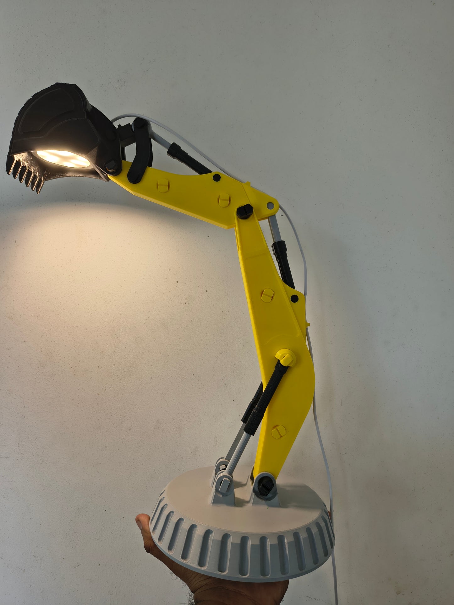 Excavator Desk lamp
